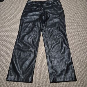 Velvet By Graham & Spencer Leather Pants Sz 8